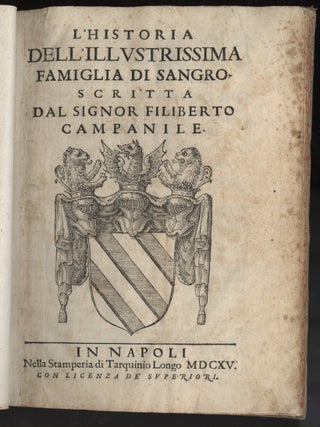 L'historia dell'illustrissima famiglia di Sangro