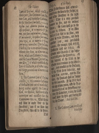 Studii legalis ratio, or, Directions for the Study of the law Under These Heads