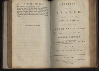 Letters from France: containing a great variety of interesting and original information concerning the most important events that have lately occurred in that country