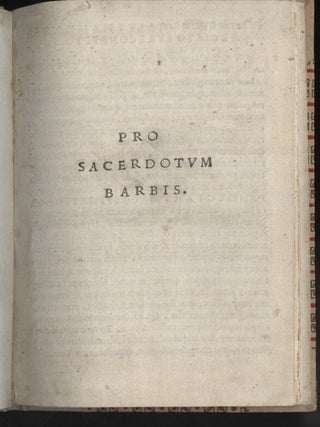 Pro Sacerdotum Barbis