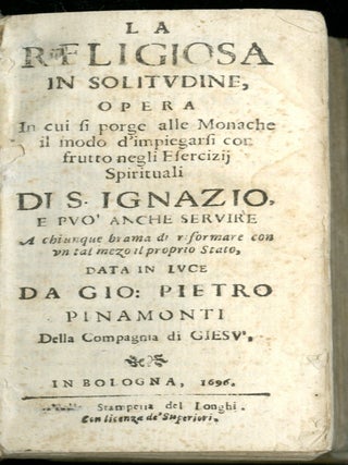 La Religiosa in Solitudine, Opera