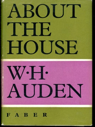 Item #046849 About the House. Auden W. H
