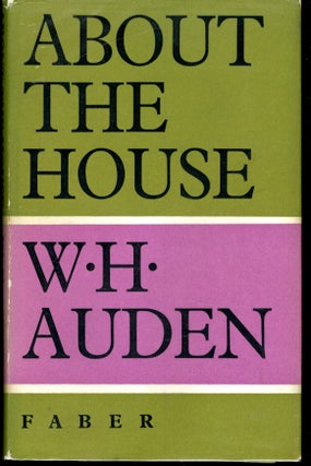 Item #046849 About the House. Auden W. H