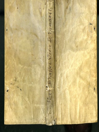 Item #046860 De Vita et Moribus Ignatii Loiolae. Maffei Giovanni Pietro