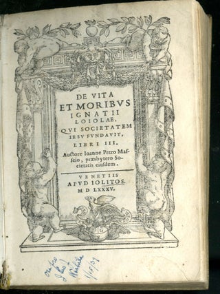 De Vita et Moribus Ignatii Loiolae