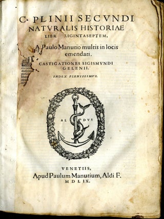Naturalis Historiae Libri Trigintaseptem