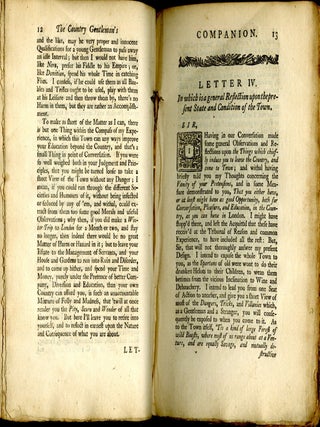 Item #046963 The Tricks of the Town laid open: or, A Companion for Country Gentlemen. A Gentleman...