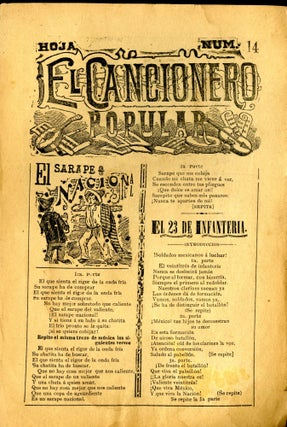 Item #047030 El Cancionero Popular Num. 14. Guadalupe Posada Jos&eacute