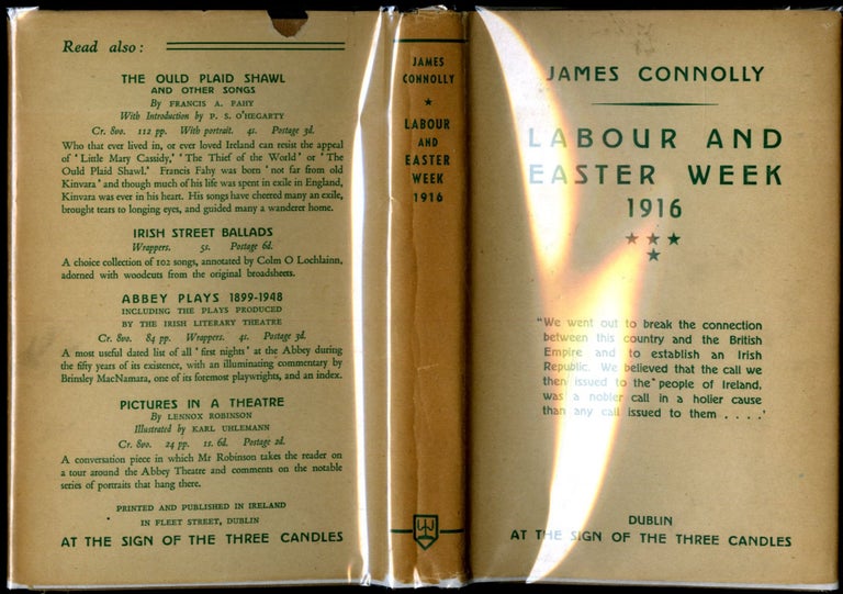 Item #047046 Labour and Easter Week 1916. Connolly James.