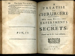 Three exact pieces of Leonard Phioravant...His Rationall Secrets and Chirurgury... Whereunto is annexed Paracelsus his One hundred and fourteen experiments