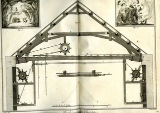 Item #047124 Théatres from the Encyclopédie: Salles de Spectacles [with] Machines de Théatre;...