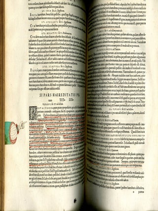 Pandectarum Sev Digestorum Dn. Iustiniani Imp. Libri Quinquaginta, Non Solum Ad Editionem Gregorii Haloandri Diligenter collati...(books 1-27, parts 1-4 of 8)