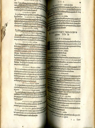 Pandectarum Sev Digestorum Dn. Iustiniani Imp. Libri Quinquaginta, Non Solum Ad Editionem Gregorii Haloandri Diligenter collati...(books 1-27, parts 1-4 of 8)