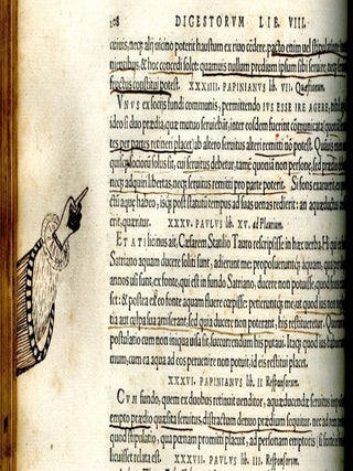 Pandectarum Sev Digestorum Dn. Iustiniani Imp. Libri Quinquaginta, Non Solum Ad Editionem Gregorii Haloandri Diligenter collati...(books 1-27, parts 1-4 of 8)