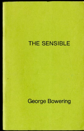 Item #047207 The Sensible. Bowering George