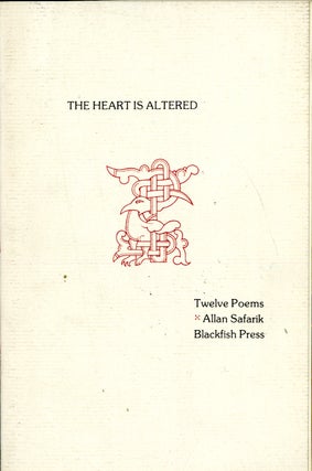 Item #047243 The Heart is Altered. Safarik Allan