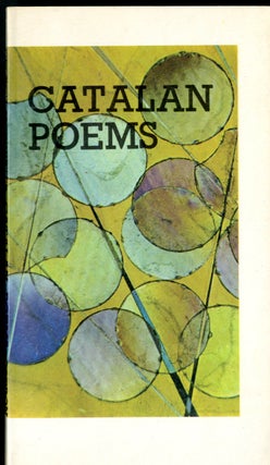 Item #047280 Catalan Poems. George McWhirter