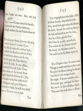 The Beasts Confession to the Priest on Observing how most Men mistake their own Talents