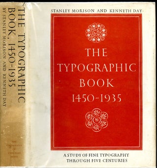 Item #047366 The Typographic Book 1450-1935. Stanley Morison, Kenneth Day