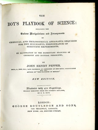 The Boy's Playbook of Science