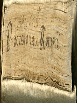 Processionale Romanum (Romanus) cum Officio Mortuorum et Missa pro Defunctis in Cantu