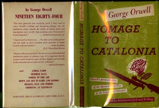 Item #047551 Homage to Catalonia. Orwell George