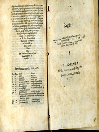 Il Decameron. Ricorretto in Roma, et Emendata Secondo L'ordine del Sacro Conc. de Trento