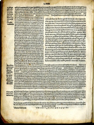 Tusculane Questiones cum Commento Philippi Beroaldi