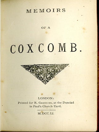 Memoirs of a Coxcomb