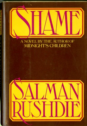 Item #047794 Shame. Salmon Rushdie