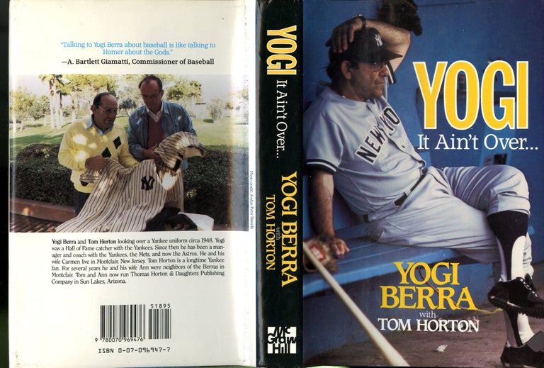 Item #047803 Yogi: It Ain't Over. Yogi Berra, Tom Horton, with.