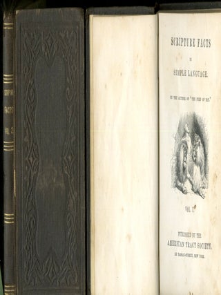 Item #047917 Scripture Facts in SImple Language Volumes 1 & 2. Favell Lee Mortimer