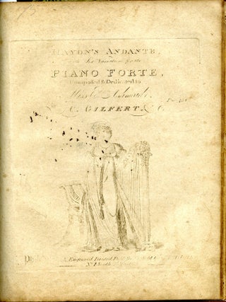 Collection of Printed Music, Folk Songs Published in America Around 1800