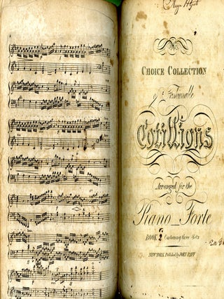 Collection of Printed Music, Folk Songs Published in America Around 1800