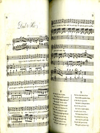 Collection of Printed Music, Irish and Scottish Folk Songs Published in America Around 1810