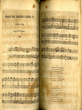 Collection of Printed Music Published in The U.S. in the very early 1800s including Jefferson's March