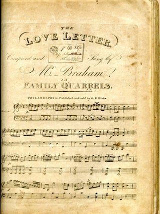Collection of Printed Music Published in The U.S. in the very early 1800s including Jefferson's March