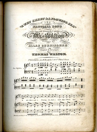 Collection of Printed Music Published in The U.S. in the first half of the 19th century; Strauss Waltzes etc.