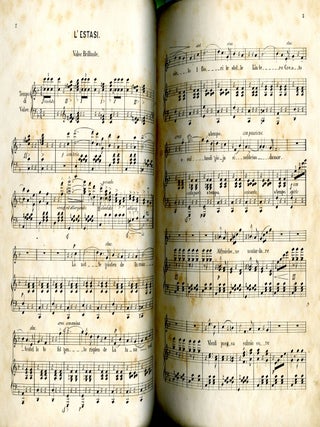 Collection of Mid 19th century sheet music from Mexico, Published in France, Mexico,