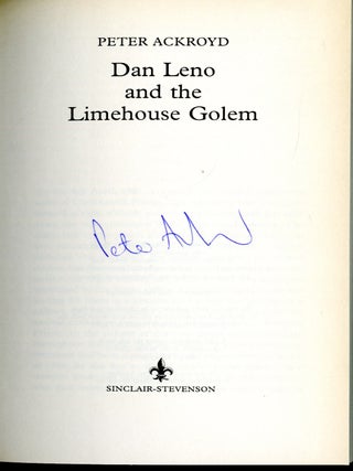Dan Leno And The Limehouse Golem