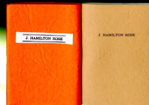 Item #048034 J. Hamilton Rose or the Evils of Wealth. Robert Merriam.
