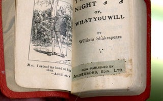 Item #048037 Twelfth Night. William Shakespeare