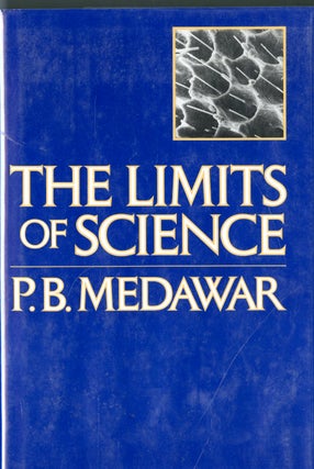 Item #048056 The Limits of Science. P. B. Medawar