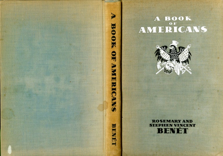 Item #048062 A Book of Americans. Stephen Vincent Benét, Rosemary Benét.