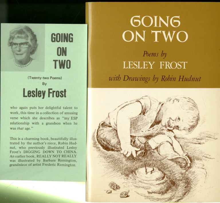 Item #048068 Going on Two. Lesley Frost.