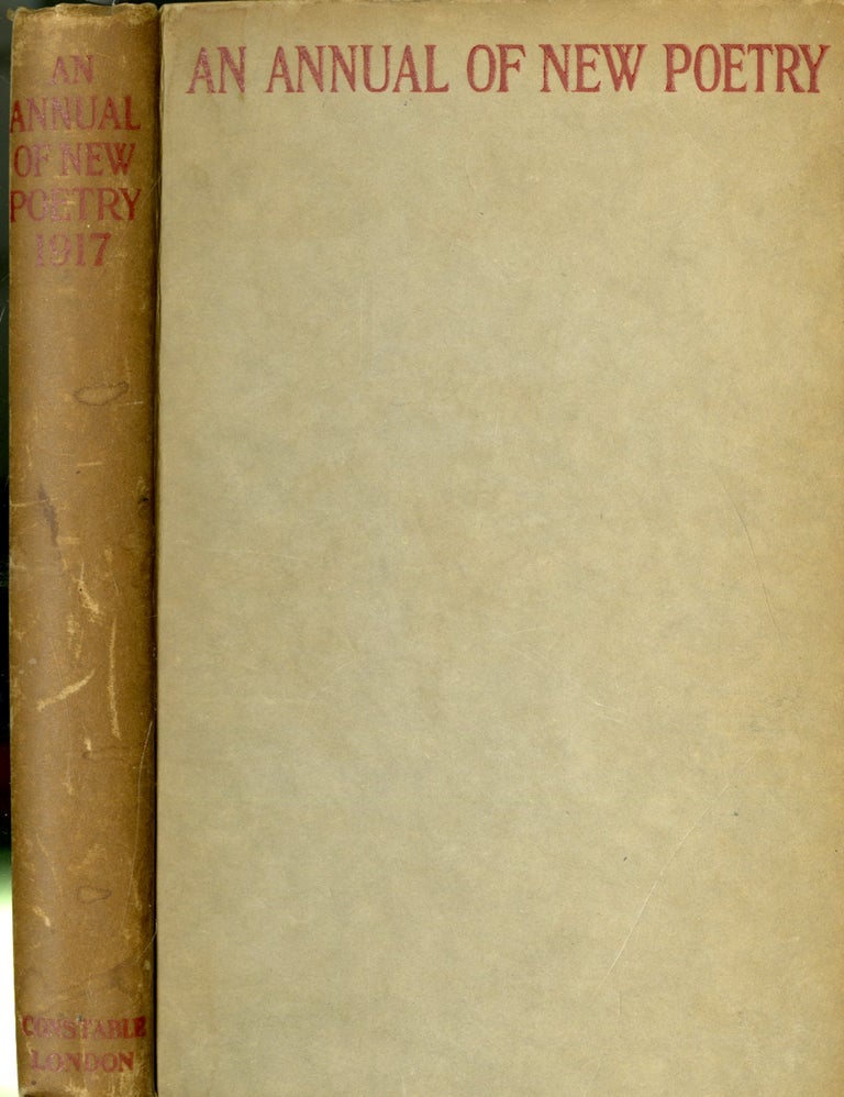 Item #048080 An Annual of New Poetry 1917. Robert Frost.