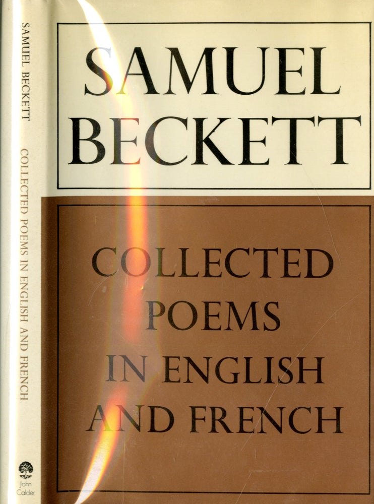 Item #048086 Collected Poems in English and French. Samuel Beckett.