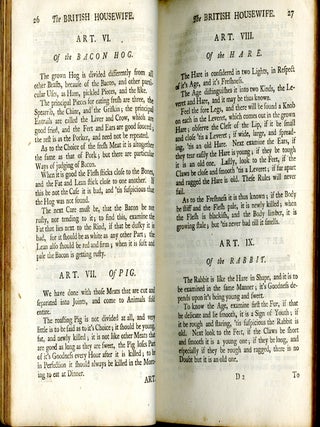 The British Housewife: or the Cook, Housekeeper's and Gardiner's Companion