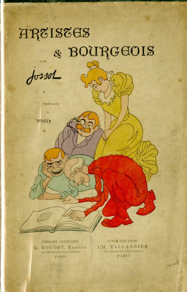 Item #048100 Artistes et Bourgeois: Vingt-Quatre Compositions. Josset, Willy, preface.