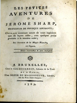 Les Petites Aventures de Jerome Sharp